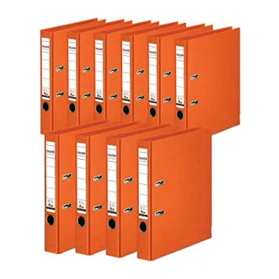 Afbeelding van Chromocolor ordner Verpakking van 10 stuks. Schmal oranje