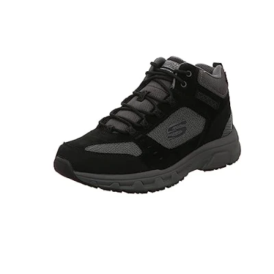 Afbeelding van Skechers Oak Canyon Ironhide heren wandelschoenen Zwart Maat: 42