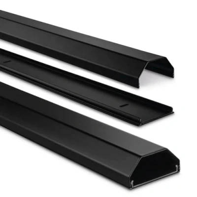 Afbeelding van Hama 00220987 Kabelgoot Aluminium Zwart star (l x b h) 1100 50 26 mm 1 stuk(s)