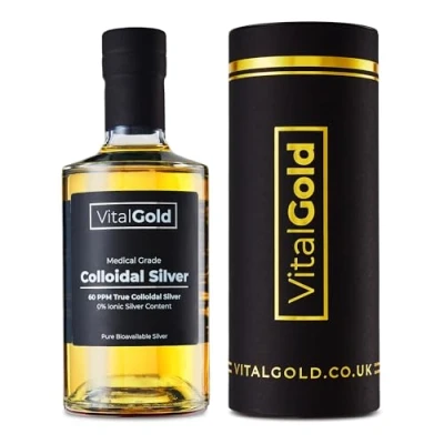 Afbeelding van Colloïdaal Zilver 60 PPM 0% Ionisch Inhoud