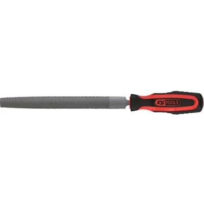 Afbeelding van KS Tools 157.0105 Vijl, halfrond model, vorm E, 200mm, klap2