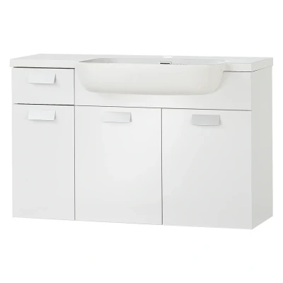 Afbeelding van Differnz Fabulous badkamermeubel 100cm wit