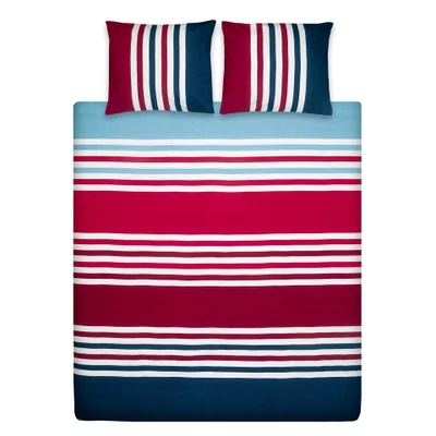 Afbeelding van Ten Cate Katoenen Tweepersoons Dekbedovertrek 200x200/220 Trone Stripe