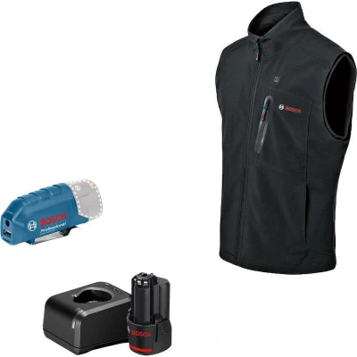 Afbeelding van Bosch GHV 12+18V XA S Kit Accu verwarmde bodywarmer in Doos 06188000G4