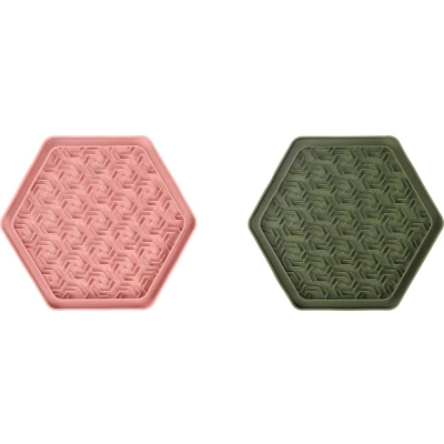 Afbeelding van Lichter tapijt Jelly roze/groen, 24 x 21 cm