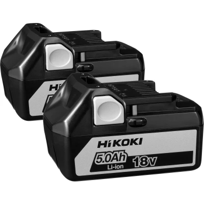 Afbeelding van HiKOKI 336385 18V Duopack BSL1850 Li Ion Accu 5.0Ah (2st)
