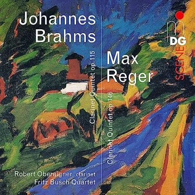 Afbeelding van Robert Oberaigner, Fritz Busch Quartet Brahms &amp; Reger: Clarinet Quintets (Super Audio CD)