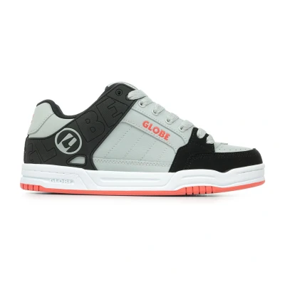Afbeelding van Globe TILT Skateschoenen, Heren, Maat: 40.5, Steel/black Leer/ synthetisch