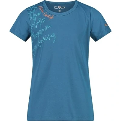 Afbeelding van CMP T shirt voor kinderen, Deep Lake, 98, Lake.