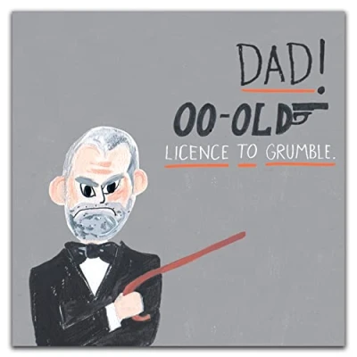 Afbeelding van Vader Verjaardagskaart, Grappige Gelukkige Verjaardag Papa Kaart Grappig. Jokey, Kaart, Wenskaart