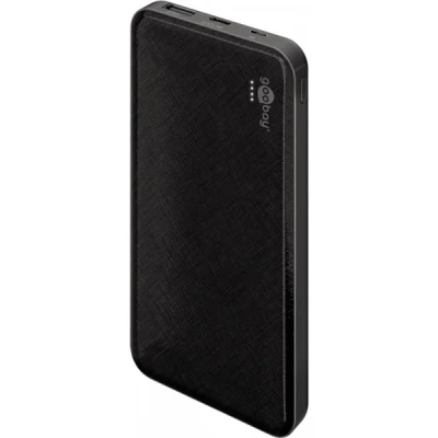 Afbeelding van Powerbank Goobay 10.000 mAh (2 poorten, USB A, C)
