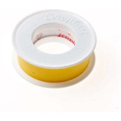 Afbeelding van Coroplast 302 tape geel 15mm x 25 meter