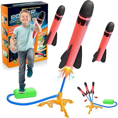 Afbeelding van EUCOCO speelgoed voor jongens van 3, 4, 5, 6, 7, 8, 9 en 10 jaar, outdoor spelletjes kinderen, buiten, grappige cadeaus kinderen vanaf 3 tot raketspeelgoed