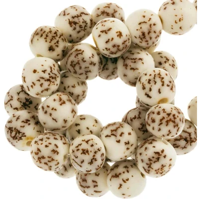 Afbeelding van Houten Kralen (10 mm) Salwag (40 stuks)