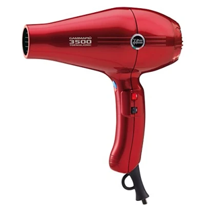 Afbeelding van Gamma Piu 3500 Tormalionic Föhn Rood
