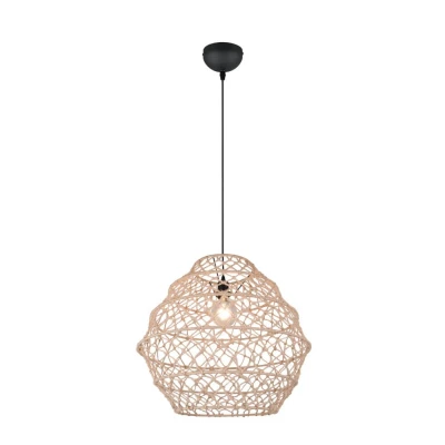 Afbeelding van Trio Rotan hanglamp Hive Ø 60cm R31681036