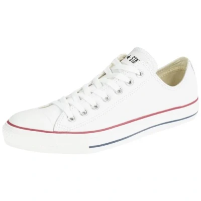 Afbeelding van Converse Chuck Taylor All Star Ox Wit Leer, 37 EU
