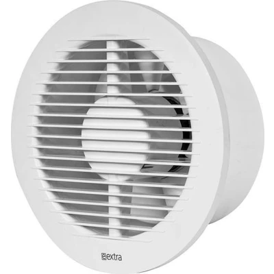 Afbeelding van Badkamerventilator 150 mm rond WIT basis EA150