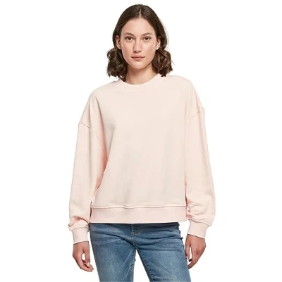 Afbeelding van Ladies Oversized Crewneck Sweater met ronde hals Pink L