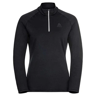 Afbeelding van Odlo Besso 1/2 Zip Fleece Voering Zwart S Vrouw