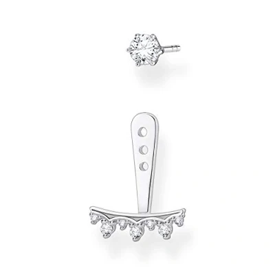 Afbeelding van Thomas SABO Enkele oorbel, Dames, Maat: One Size, Silberfarben
