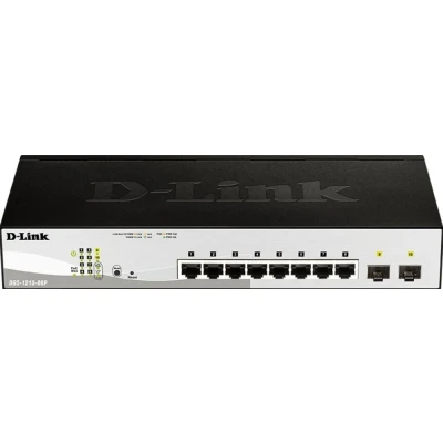 Afbeelding van D Link DGS 1210 08P netwerk switch