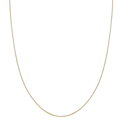 Afbeelding van Kuzzoi Basic Ketting goldcoloured, Heren, Maat: 55, Gold coloured