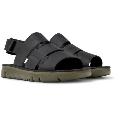 Afbeelding van Camper Oruga Sandalen, Heren, Maat: 41, Schwarz Leer