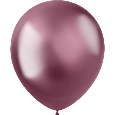 Afbeelding van Folat ballonnen Intense Chrome Pink 33 cm 50 stuks