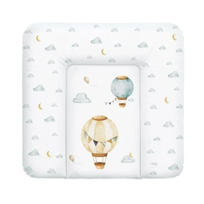 Afbeelding van Ceba Baby® Zachte aankleedkussen, 75 x 72 cm, babyaankleedkussen, voor jongens en meisjes, waterdicht, afwasbaar, Oeko Tex® standaard 100, Made in EU, ballonnen