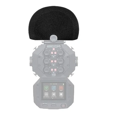 Afbeelding van Spons Cover voor Microfoon ZOOM H2N SGH 6 H4N PRO H5 H6 H8 XYH 5, Voorruit Stofkap (H5/H6/H8/XYH 6/XYH 5)