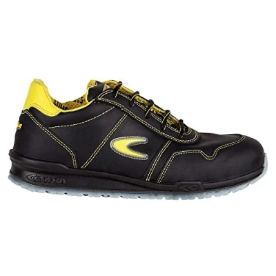 Afbeelding van Cofra 78500 001.W45 COPPI S3 SRC veiligheidsschoenen, zwart/geel, maat 45