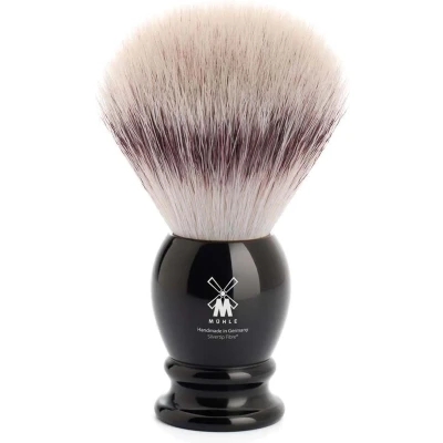 Afbeelding van Muhle scheerkwast synthetisch haar CLASSIC zwart L