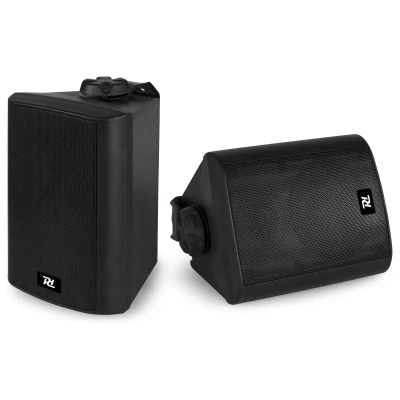 Afbeelding van Power Dynamics ODS50B 2 weg speakerset met montagebeugels 100W
