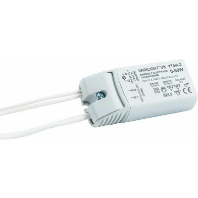 Afbeelding van Varilight dimbare led trafo 25 watt 12V AC 4,35A IP20