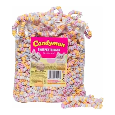 Afbeelding van Candyman Snoepkettingen (100 Stuks)