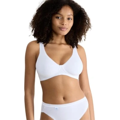 Afbeelding van Sloggi Basic SOFT BRA Triangel BH, Dames, Maat: 65B, White