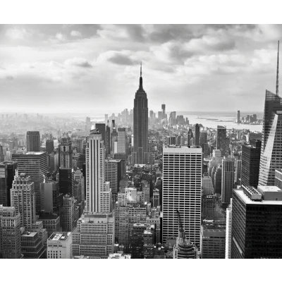 Afbeelding van Komar Vliesbehang New York black (1 stuk)