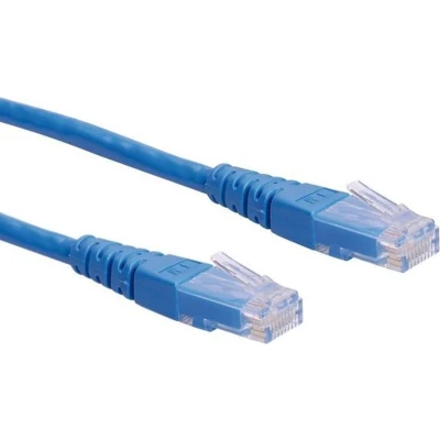 Afbeelding van Netwerkkabel Cat6 U/UTP 10 meter (100% koper, Blauw)