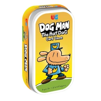 Afbeelding van University Games Dog Man The Hot Card Game 2 4 Players