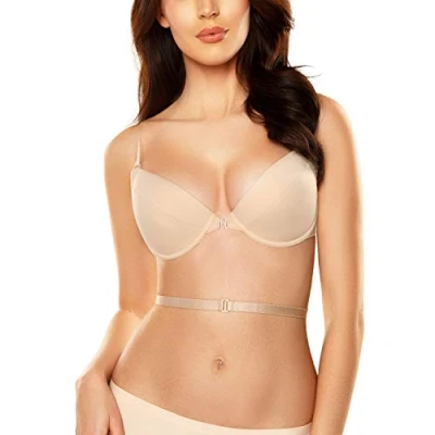 Afbeelding van Vivisence Strapless BH, Dames, Maat: 75E, Beige
