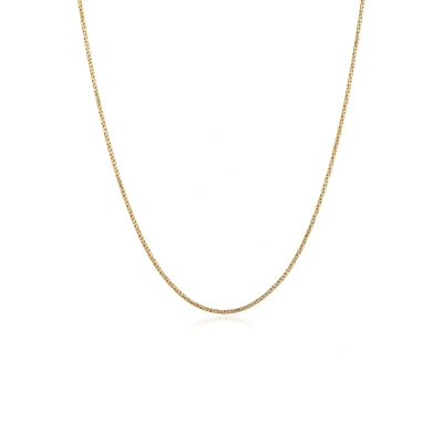 Afbeelding van Kuzzoi Basic Ketting goldcoloured, Heren, Maat: 55, Gold coloured
