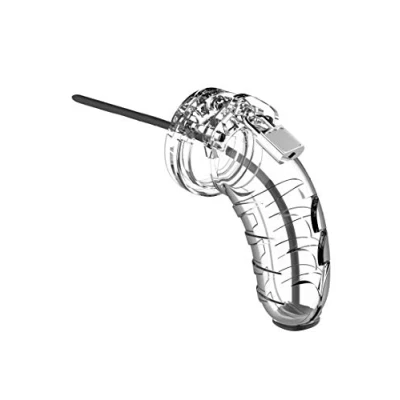 Afbeelding van Model 16 Chastity Cock Cage with Urethral Sounding 4.5 / 11,5 cm