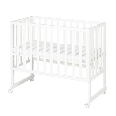 Afbeelding van roba Safe asleep® 3 in 1 wieg en co sleeper wit + matras