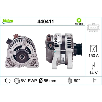 Afbeelding van Valeo Alternator/Dynamo 440411