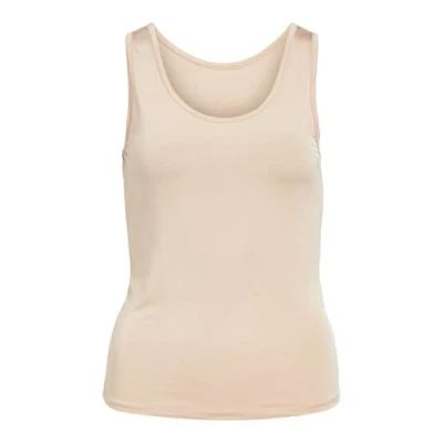 Afbeelding van OBJECT top OBJLEENA beige