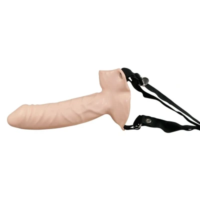 Afbeelding van You2Toys Holle Voorbind Dildo Met Verstelbaar Harnas S/XXL