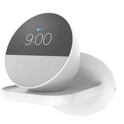 Afbeelding van Cozycase Wand Houder voor Sonos One/Play 1, Google Home, Home Mini, Nest bewakingscamera, ruimtebesparende oplossing alles tot 7 kg wit