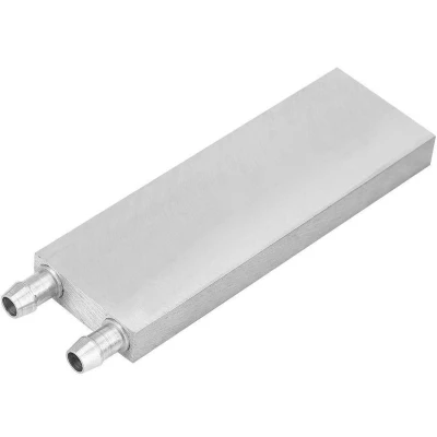 Afbeelding van Waterkoelblok Aluminium voor Vloeibaar Koelsysteem Zilver CPU Radiator (40 * 120 12 mm) PC Laptop