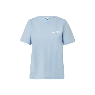 Afbeelding van s.Oliver Tshirt print, Dames, Maat: 38, Hellblau